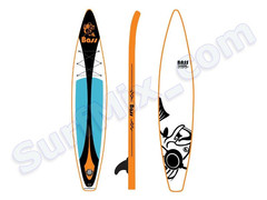 Deska SUP Bass Race Razor 12.6 + Wiosło Razor + Leash + Pompka 2018