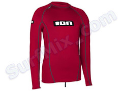 Koszulka ION Rashguard Men LS - Promo Red