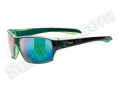 Okulary Uvex Lgl 24 Black Green 2215 2015