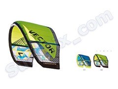 Latawiec Cabrinha Vector z Barem Overdrive + Pompka 2014