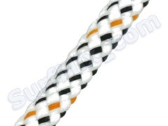 Lina żeglarska Bezalin Marin 108, szotowa, biało-czarno-pomarańczowa 8mm 2022