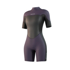 Pianka Mystic Brand Shorty 3/2mm BZ Flatlock Woman Deep Purple 2025