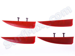 Finy do deski Kite Respect Free Orange 30mm