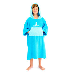 Poncho Surf Logic Junior Cyan & Turquoise