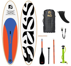Deska SUP Bass Breeze 10.6 (320x84x15cm) + Wiosło Carbonowe Razor + Leash + Pompka + plecak 2021
