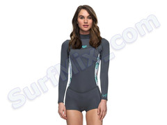 Pianka Roxy 2/2mm Syncro LS Back Zip FLT Ash Pistaccio