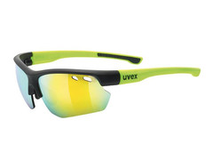Okulary Uvex Sportstyle 115 Black Mat Yellow 2616 2019
