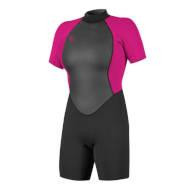 Pianka ONEILL WOMENS REACTOR-2 2MM ZIP S/S SPRING BACK BERRY