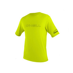 Koszulka ONeill Basic Skins S/S Sun Shirt Lime 2023