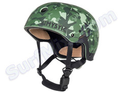 Kask Mystic MK8 X BOA Green Allover + Nauszniki 2018