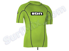 Koszulka ION Rashguard Men SS - Promo Lime Green