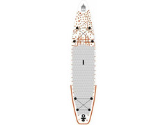 Deska SUP Shark Touring Travel + wiosło Carbon 11.6 (350x81x12cm) 2021