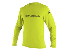 Koszulka ONEILL BASIC SKINS L/S SUN SHIRT Lime 2021