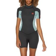 Pianka krótka Billabong Launch Back Zip 2/2mm Grey 2022