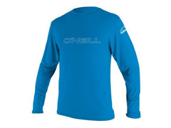 Koszulka juniorska ONEILL Youth Basic Skins L/S Sun Shirt Brite Blue