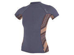 Koszulka ONEILL Womens Side Print S/S Rash Guard Dusk/Aztec