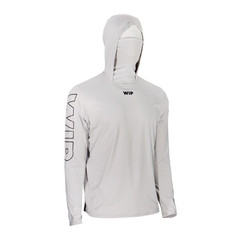 Koszulka z kapturem Forward WIP Quickdry UV LS Light Grey 2025