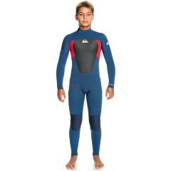 Pianka Dziecięca Quiksilver 4/3mm 8-16 BZ Wetsuit Insignia / High Risk 2022