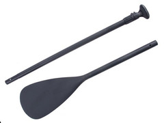 Wiosło SUP John Paddle Black-1 165-208cm Regulowane 3-częściowe