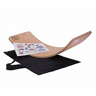 Deska do balansowania dla dzieci KidiBoard Balance Board + pokrowiec + naklejki dla dziewczynki