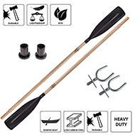 Wiosło Szalupowe do łodzi John Paddle P-Strong + dulki pałąkowe + osłony 45mm (komplet 2 sztuki)