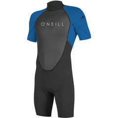 Pianka Dziecięca ONeill Youth Reactor-2 2MM Back Zip S/S Spring Black Ocean