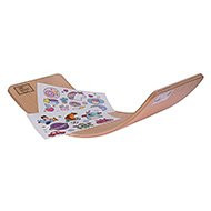 Deska do balansowania dla dzieci KidiBoard Balance Board + naklejki dla chłopca i dziewczynki