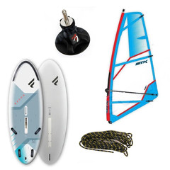 Zestaw Deska Fanatic Gecko 156 z Mieczem + Pędnik STX