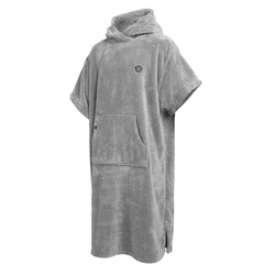 Poncho Mystic Teddy Light Grey